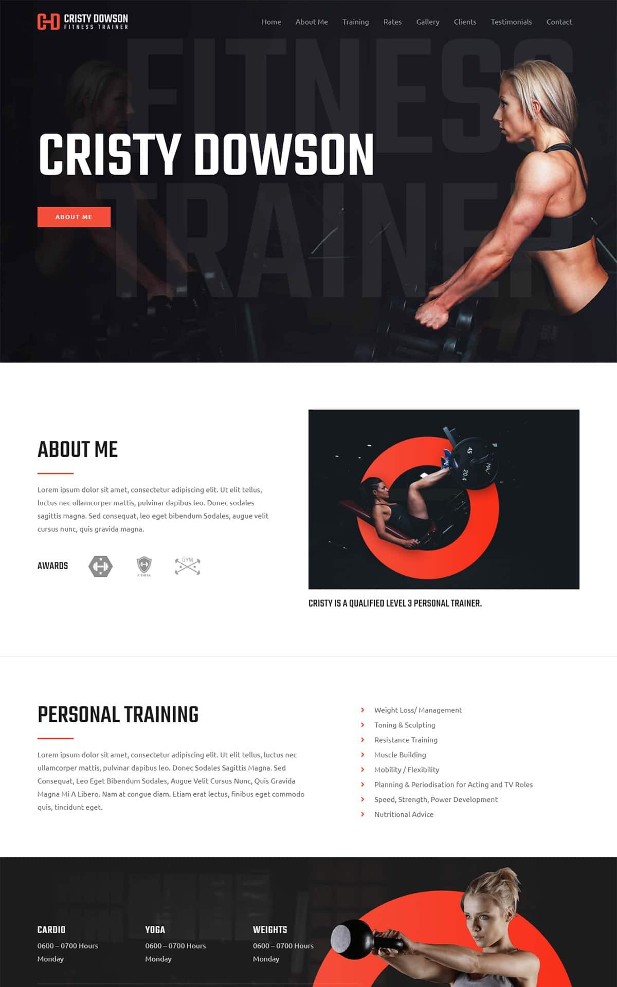 Personal Fitness Trainer