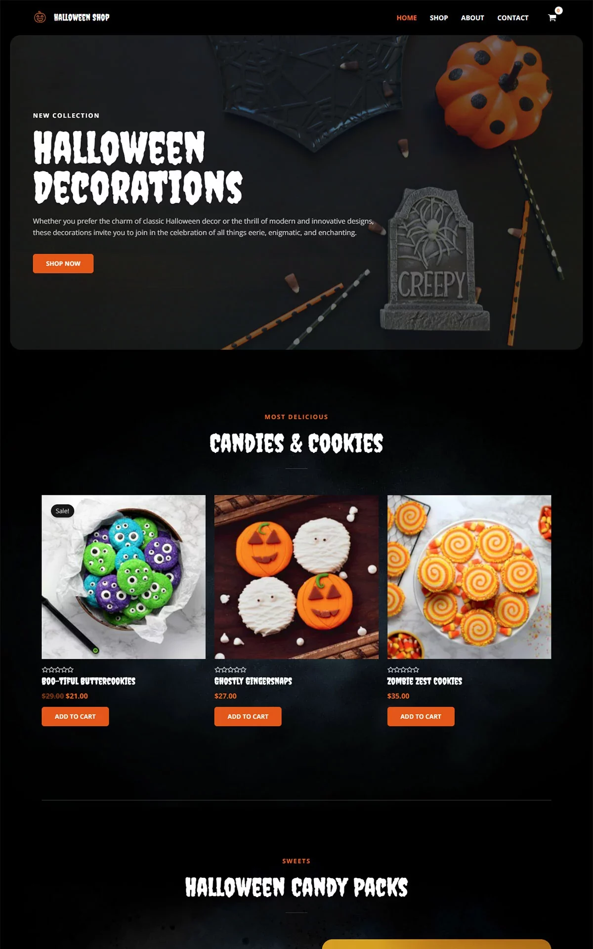 Halloween Shop