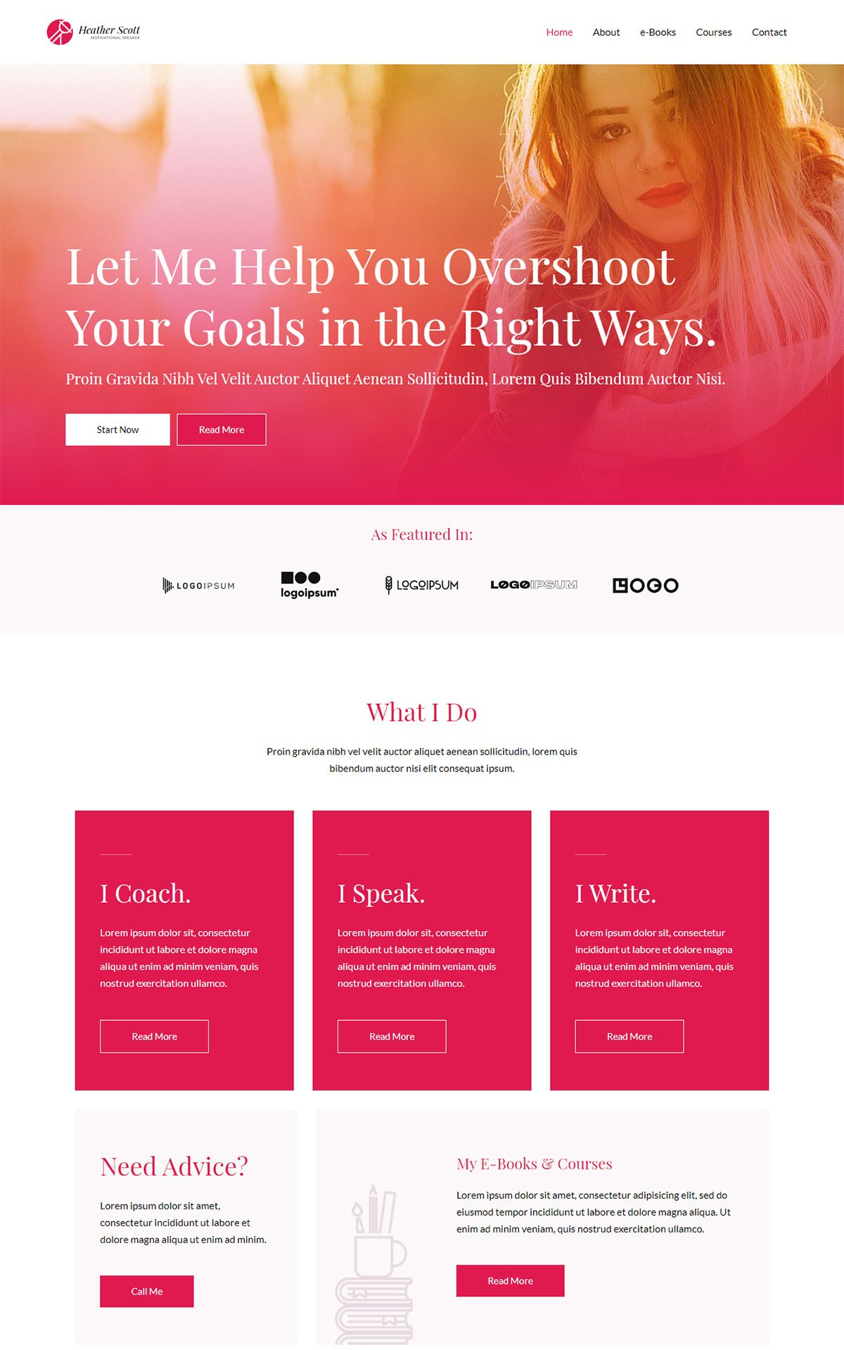 Motivational Speaker