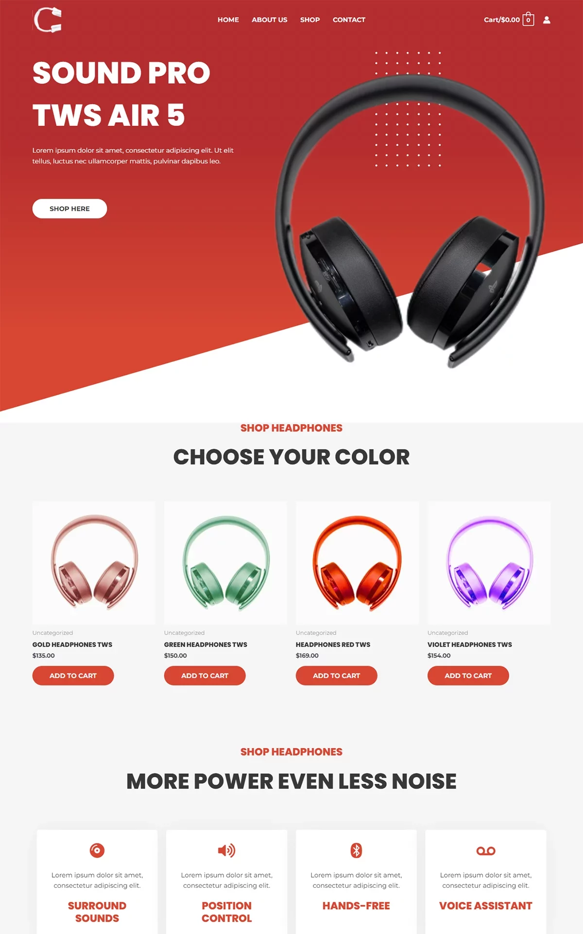 Headphones Shop